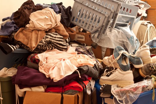 Organized home clearance process